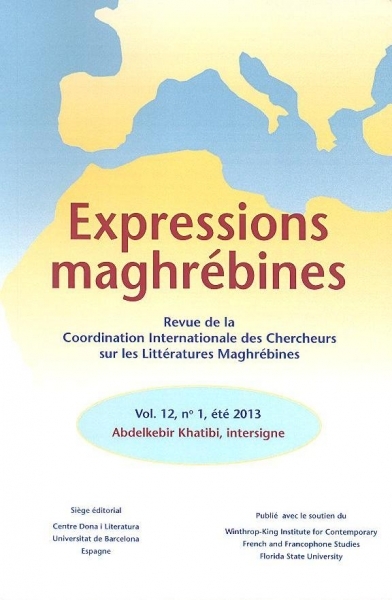 Expressions maghrébines, vol. 12, nº 1, été 2013