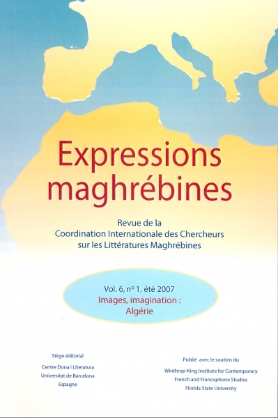 Expressions maghrébines, vol. 6, nº 1, été 2007