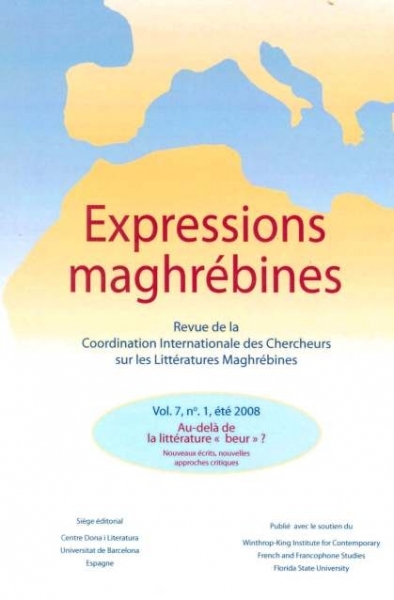 Expressions maghrébines, vol. 7, nº 1, été 2008