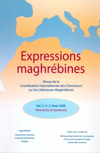 Expressions maghrébines, vol. 7, nº 2, hiver 2008