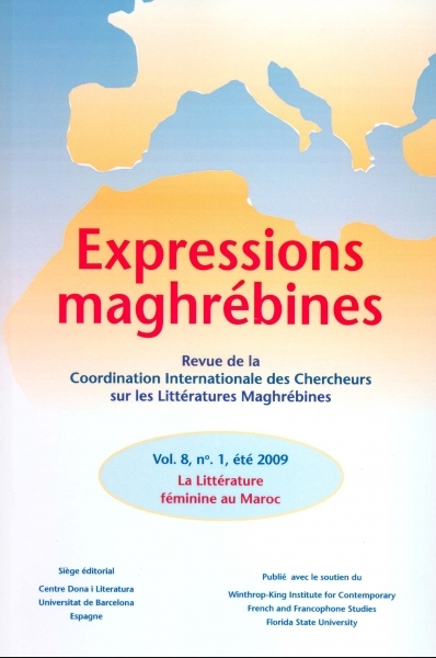 Expressions maghrébines, vol. 8, nº 1, été 2009