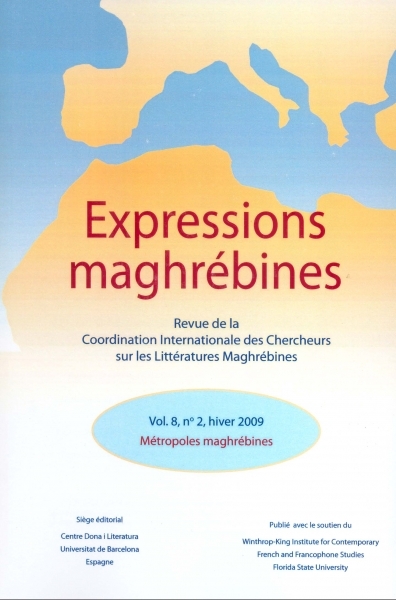 Expressions maghrébines, vol. 8, nº 2, hiver 2009
